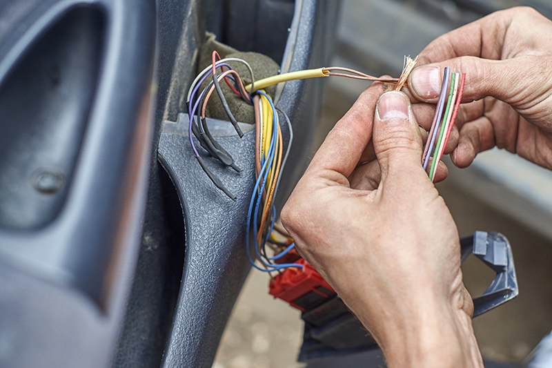 Mobile auto electrician van